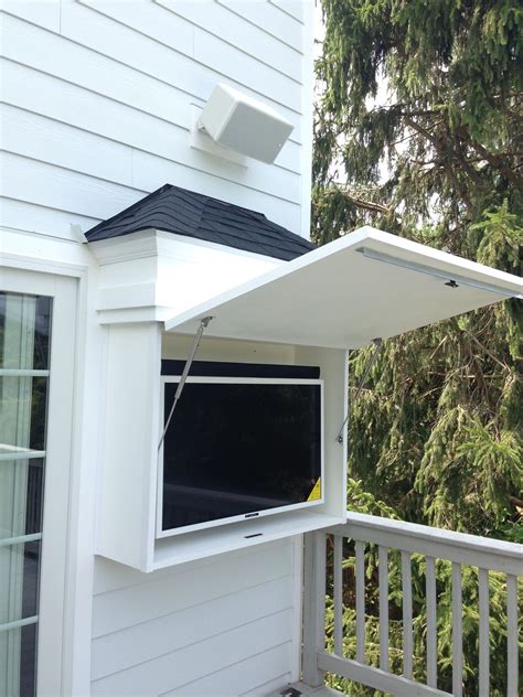 outdoor tv enclosures diy